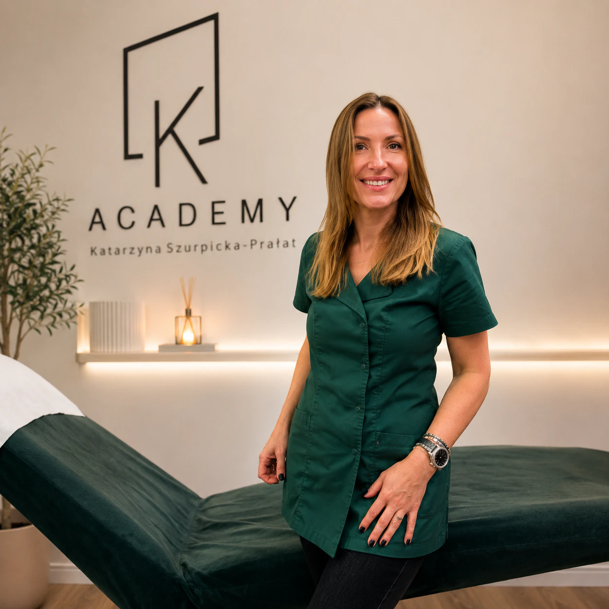 Katarzyna Szurpicka-Prałat w gabinecie K Academy